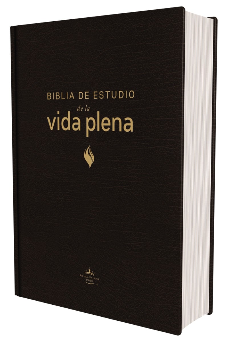 Cover image for Rvr60, Biblia de Estudio de la Vida Plena, Edición Clásica, Tapa Dura, Palabras de Jesús En Rojo, Comfort Print, isbn: 9780829773545