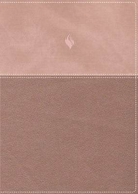 Cover image for Rvr60, Biblia de Estudio de la Vida Plena, Edición Clásica, Leathersoft DOS Tonos Oro Rosa, Palabras de Jesús En Rojo, Comfort Print, isbn: 9780829773583