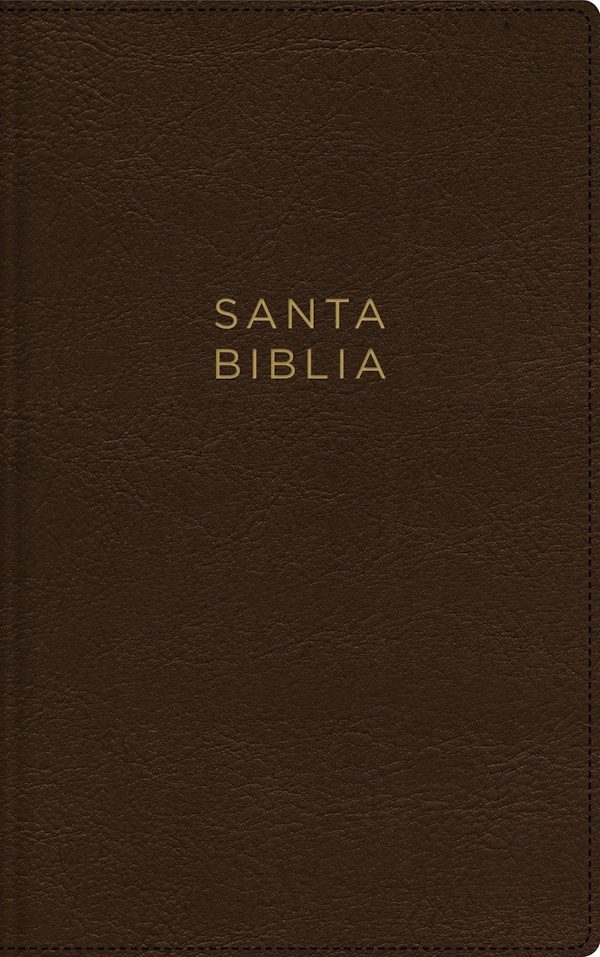 Cover image for Nbla, Santa Biblia, Ultrafina, Letra Grande, Leathersoft, Caf�, Palabras de Jes�s En Rojo, isbn: 9780829774238