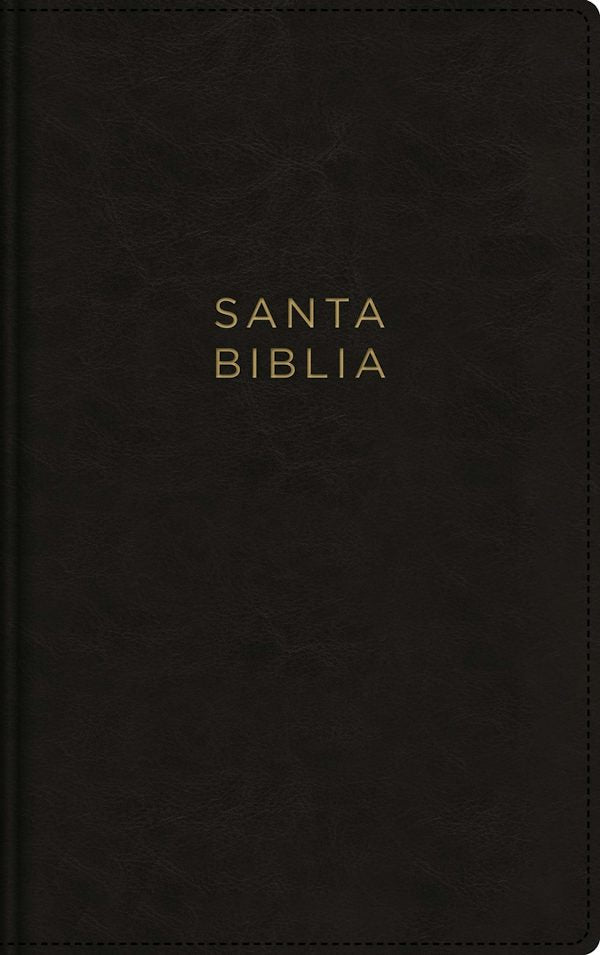 Cover image for Nbla, Santa Biblia, Ultrafina, Letra Grande, Leathersoft, Negro, Palabras de Jes�s En Rojo, Con Cierre, isbn: 9780829774245