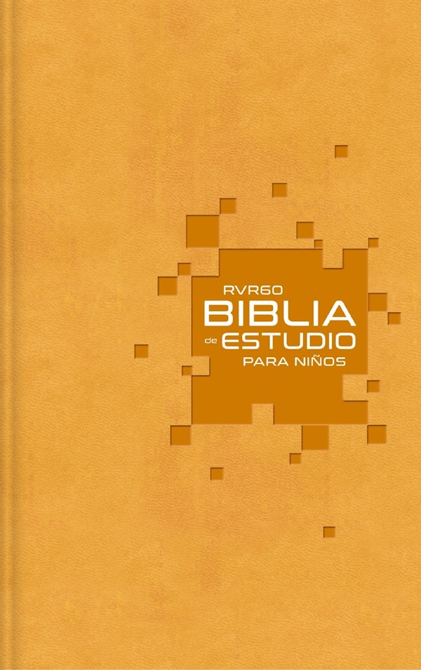 Cover image for Rvr60 Biblia de Estudio Para Ni�os, Leathersoft, Mango, isbn: 9780829774788
