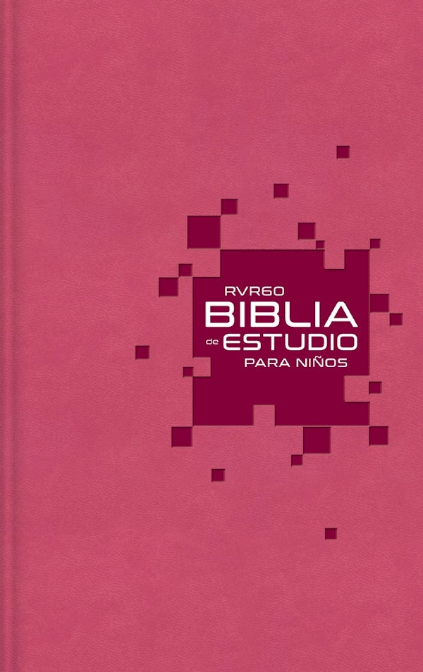Cover image for Rvr60 Biblia de Estudio Para Ni�os, Leathersoft, Rosado, isbn: 9780829774795
