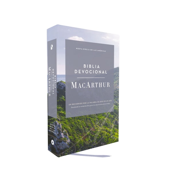 Cover image for Nbla, Biblia Devocional Macarthur, Tapa R�stica, Comfort Print, isbn: 9780829774801