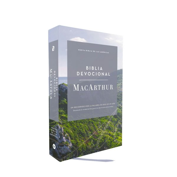 Cover image for Nbla, Biblia Devocional Macarthur, Tapa R�stica, Comfort Print, isbn: 9780829774801