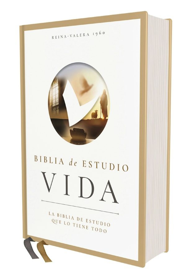 Cover image for Rvr60, Biblia de Estudio Vida, Leathersoft, Caf�, Interior a Color, Comfort Print, isbn: 9780829775136