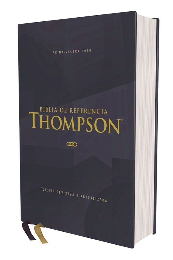 Cover image for Rvr60, Biblia de Referencia Thompson, Edici�n Revisada Y Actualizada, Tapa Dura, Negra, Comfort Print., isbn: 9780829775174
