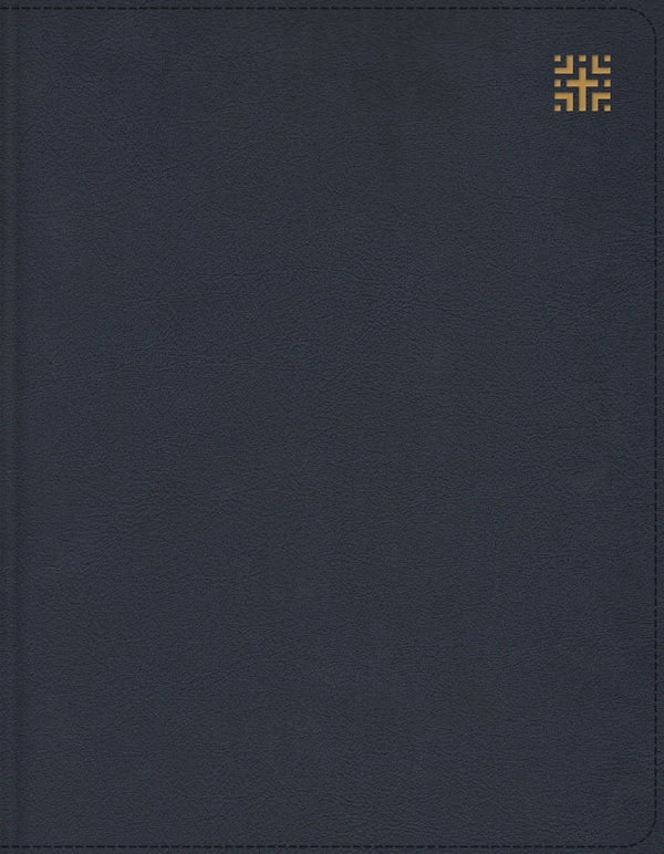 Cover image for Rvr60, Santa Biblia, Edici�n Para Notas, Leathersoft, Azul Marino, Palabras de Jes�s En Rojo, Comfort Print, isbn: 9780829776058