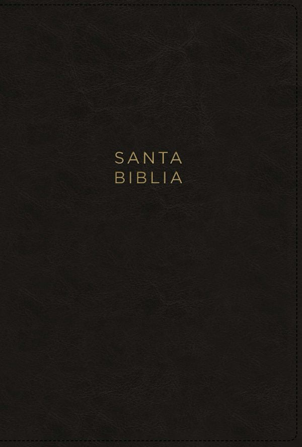 Cover image for Nbla, Santa Biblia, Ultrafina, Letra Supergigante, Leathersoft, Negra, Palabras de Jes�s En Rojo, isbn: 9780829776201