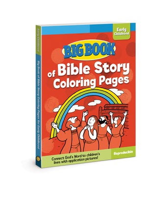 Cover image for Big Book of Bible Story Coloring Pages for Early Childhood, isbn: 9780830772322
