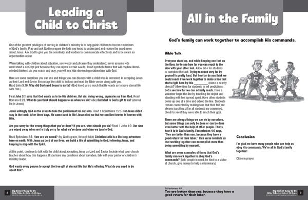 Cover image for Big Book of Easy-To-Do Bible Talks for Kids of All Ages, isbn: 9780830772438