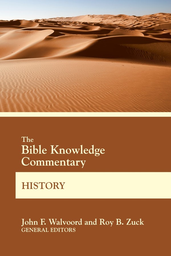 Cover image for The Bible Knowledge Commentary History, isbn: 9780830772636