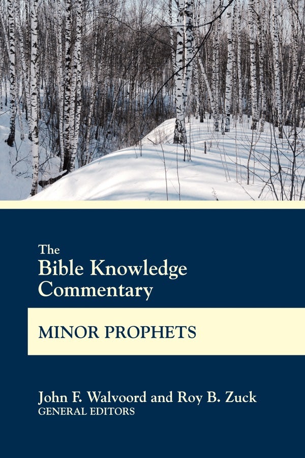 Cover image for The Bible Knowledge Commentary Minor Prophets, isbn: 9780830772667