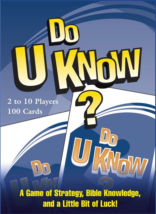 Cover image for Do U Know - Game, isbn: 9780830775699