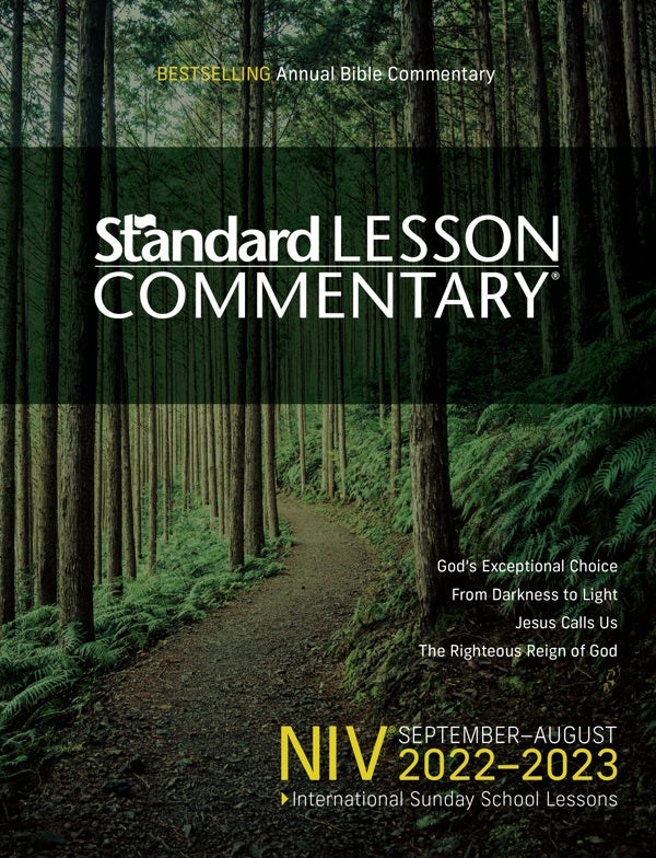 Cover image for Niv(r) Standard Lesson Commentary(r) 2022-2023, isbn: 9780830782208