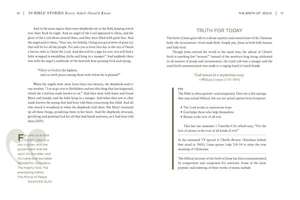 Cover image for 50 Bible Stories Every Adult Should Know, isbn: 9780830782765