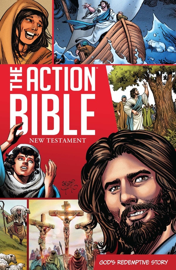 Cover image for The Action Bible New Testament, isbn: 9780830782918