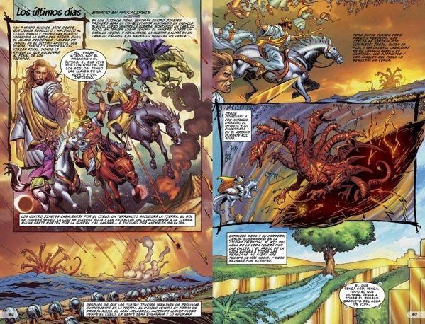 Cover image for La Biblia En Acción (the Action Bible) (Spanish), isbn: 9780830784172