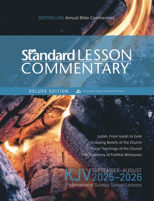 Cover image for KJV Standard Lesson Commentary(r) Deluxe Edition 2025-2026, isbn: 9780830787609