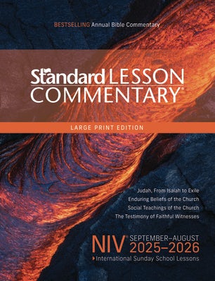 Cover image for Niv(r) Standard Lesson Commentary(r) Large Print Edition 2025-2026, isbn: 9780830787654