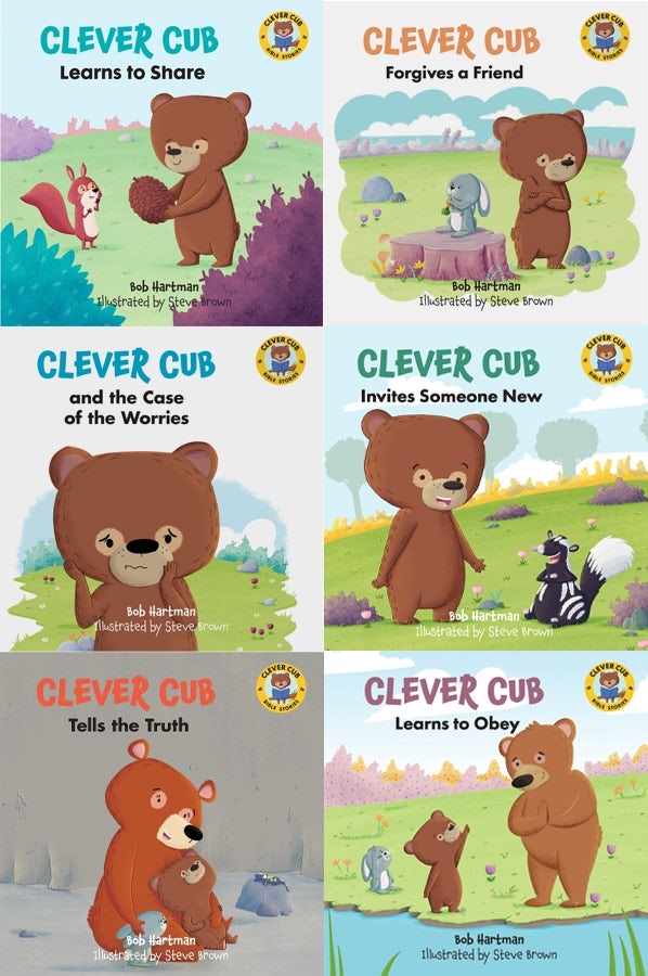 Cover image for Clever Cub Builds Good Character, isbn: 9780830787999
