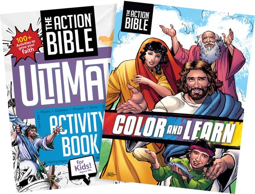 Cover image for The Action Bible Ultimate Coloring & Activity Pack, isbn: 9780830790210