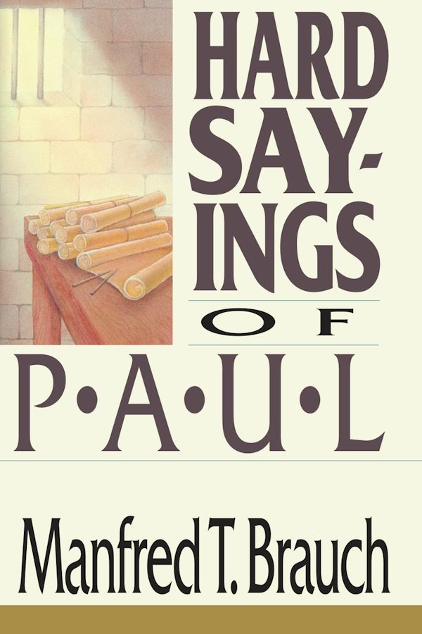 Cover image for Hard Sayings of Paul, isbn: 9780830812820