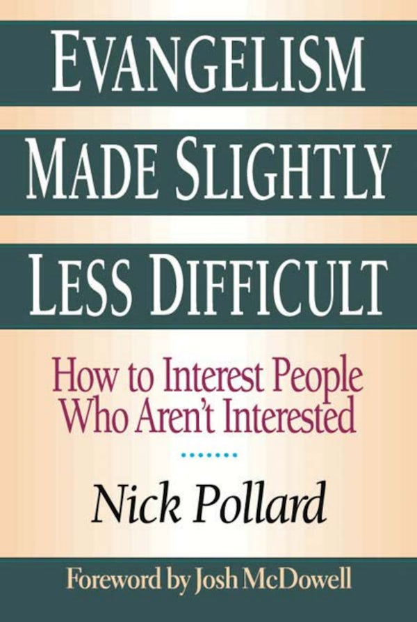 Cover image for Evangelism Made Slightly Less Difficult, isbn: 9780830819089