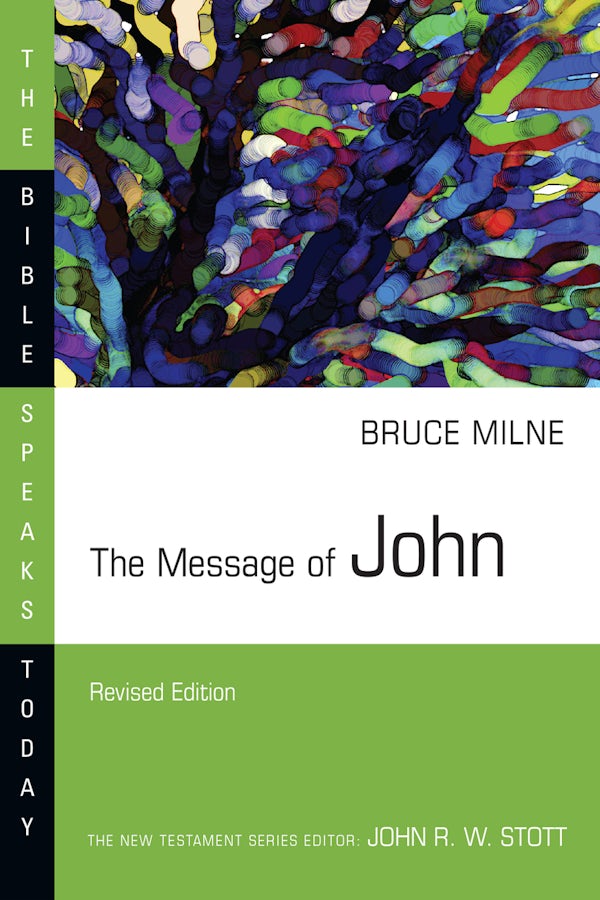 Cover image for The Message of John, isbn: 9780830824229