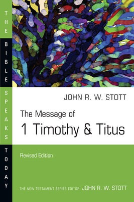 Cover image for The Message of 1 Timothy & Titus, isbn: 9780830824892