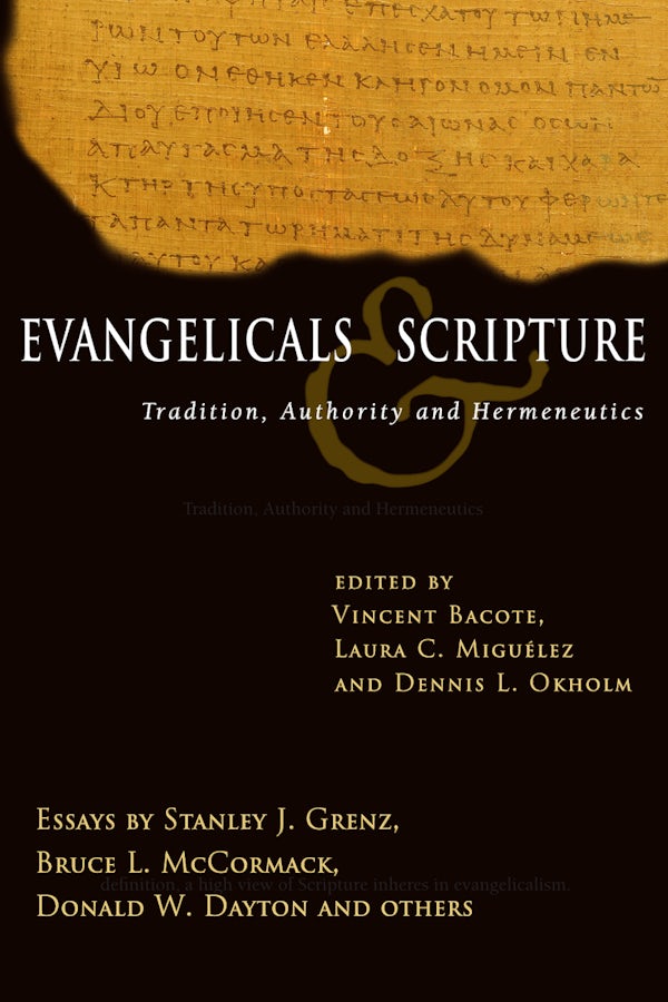 Cover image for Evangelicals & Scripture, isbn: 9780830827756