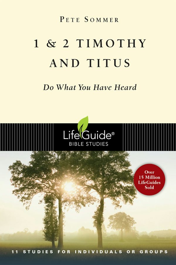Cover image for 1 & 2 Timothy and Titus, isbn: 9780830830169