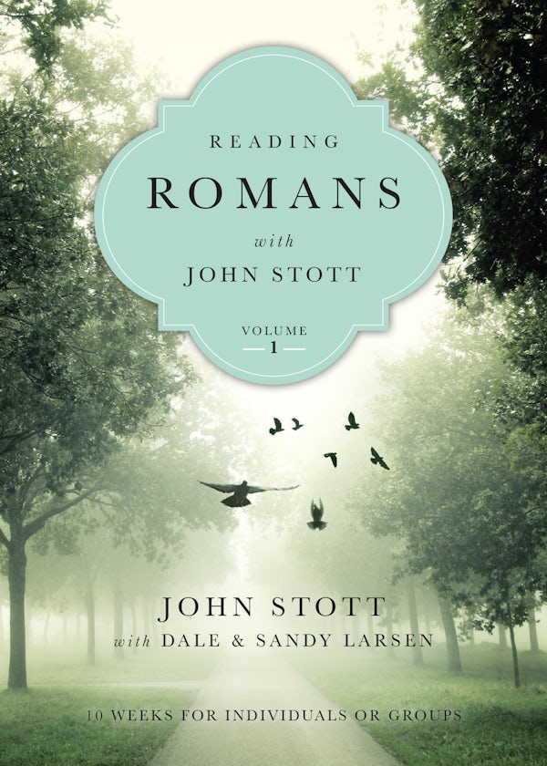 Cover image for Reading Romans with John Stott, isbn: 9780830831913