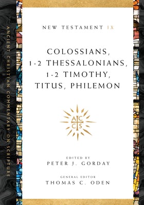 Cover image for Colossians, 1-2 Thessalonians, 1-2 Timothy, Titus, Philemon, isbn: 9780830843619