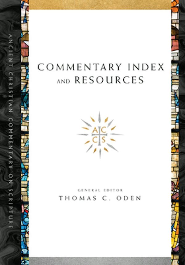 Cover image for Commentary Index and Resources, isbn: 9780830843718