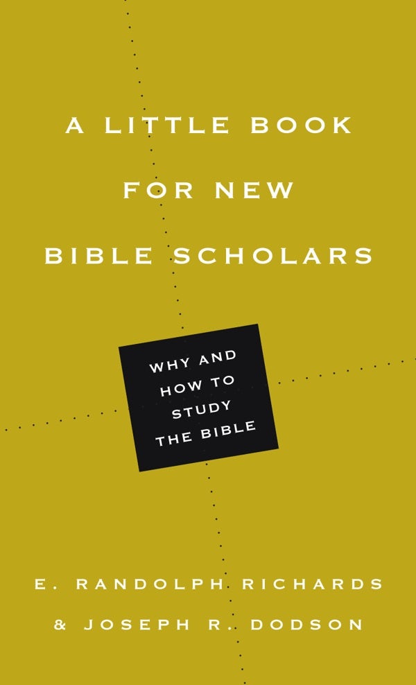 Cover image for A Little Book for New Bible Scholars, isbn: 9780830851706