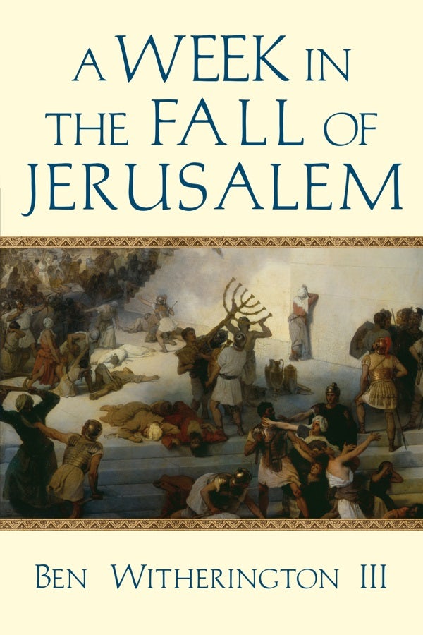 Cover image for A Week in the Fall of Jerusalem, isbn: 9780830851737
