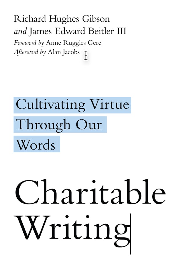 Cover image for Charitable Writing, isbn: 9780830854837