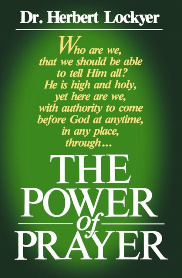 Cover image for Power of Prayer, isbn: 9780840757975