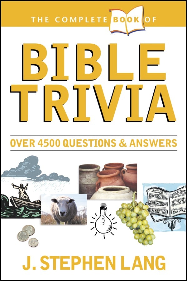Cover image for The Complete Book of Bible Trivia, isbn: 9780842304214