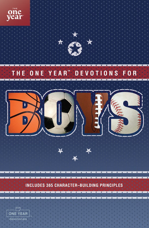 Cover image for One Year Book of Devotions for Boys, isbn: 9780842336208