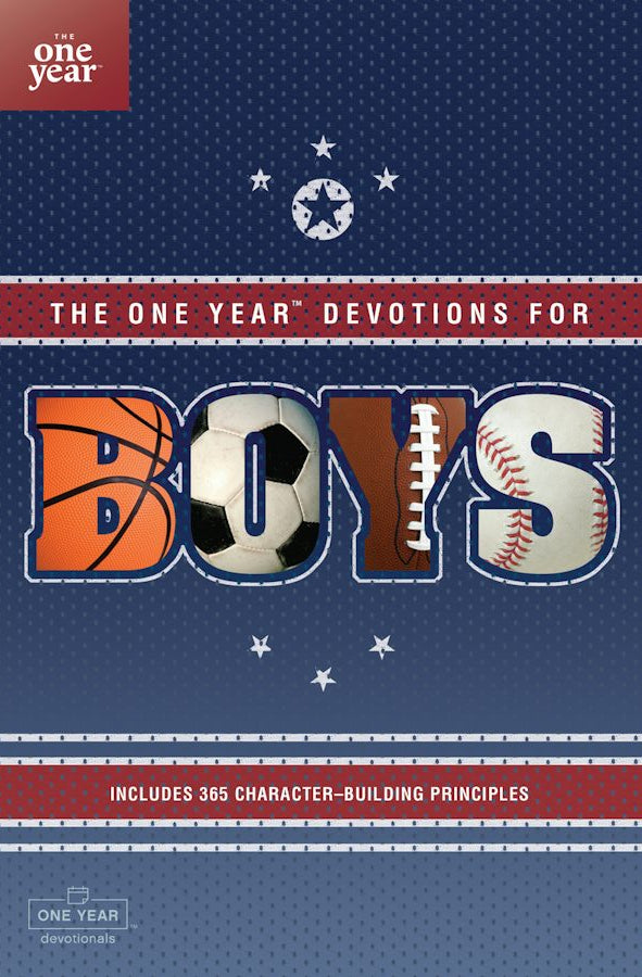 Cover image for One Year Book of Devotions for Boys, isbn: 9780842336208