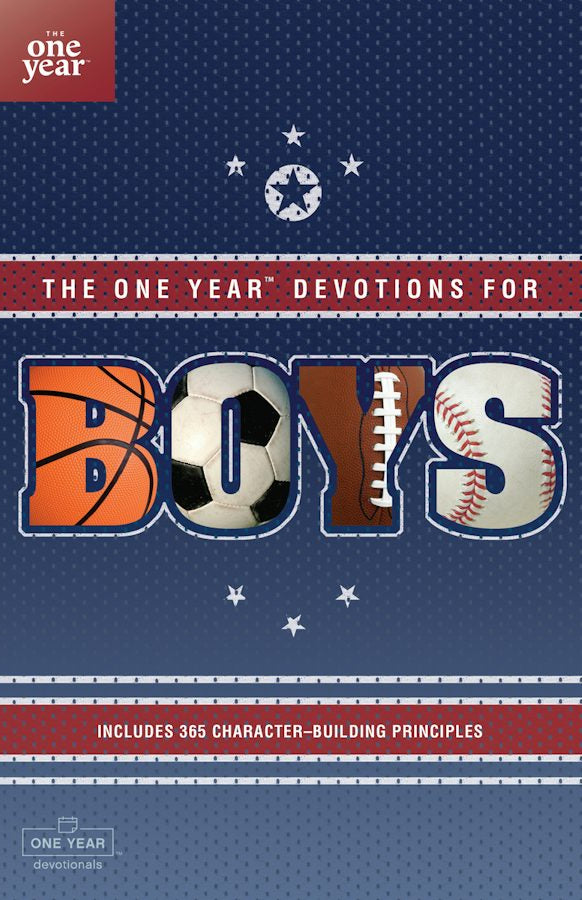Cover image for One Year Book of Devotions for Boys, isbn: 9780842336208