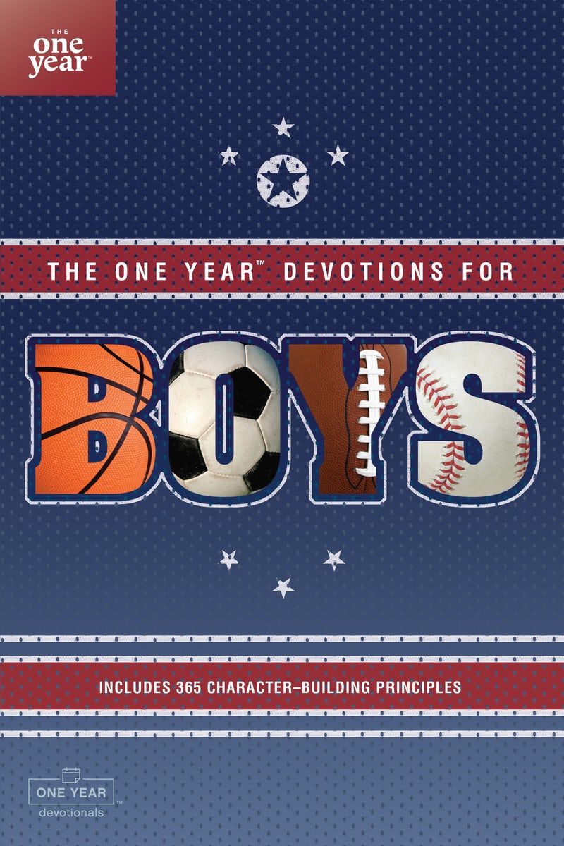 Cover image for One Year Book of Devotions for Boys, isbn: 9780842336208
