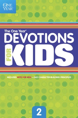 Cover image for The One Year Devotions for Kids #2, isbn: 9780842345927