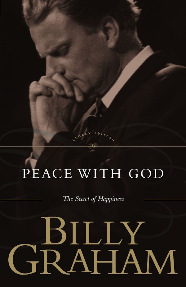 Cover image for Peace with God, isbn: 9780849910135