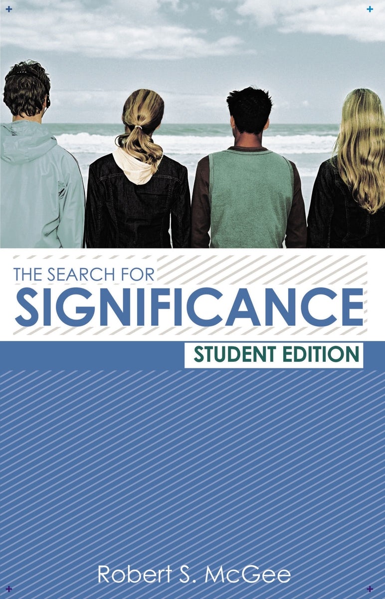 Cover image for The Search for Significance Student Edition, isbn: 9780849944468