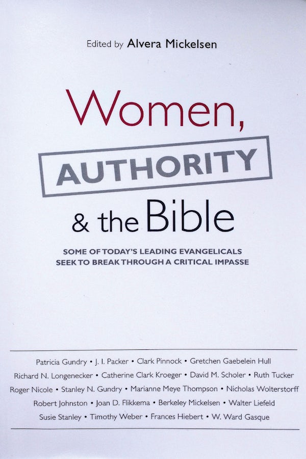 Cover image for Women, Authority & the Bible, isbn: 9780877846086