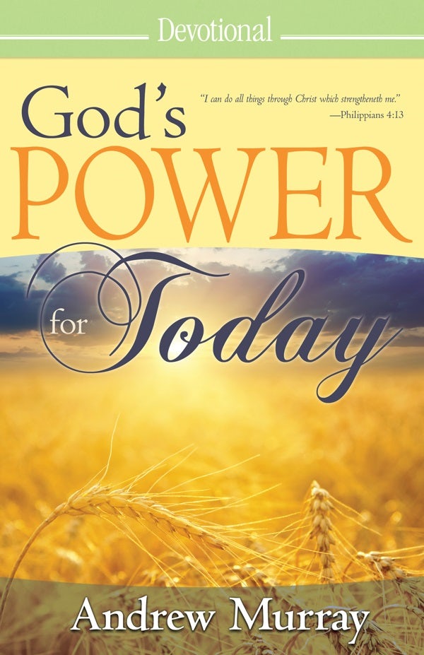 Cover image for God's Power for Today, isbn: 9780883683002