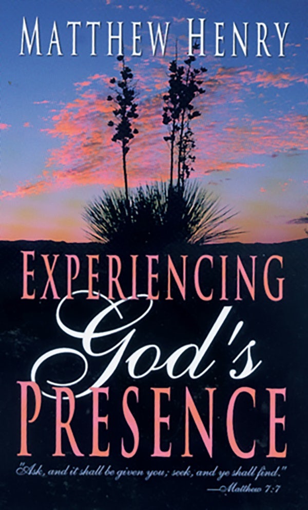 Cover image for Experiencing God's Presence, isbn: 9780883688441