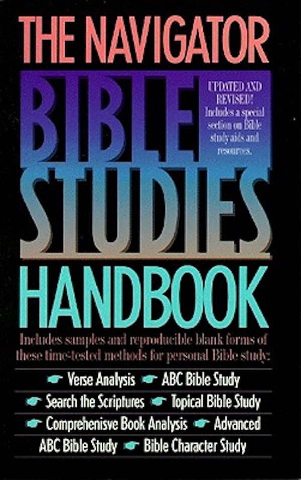 Cover image for The Navigator Bible Studies Handbook, isbn: 9780891090755